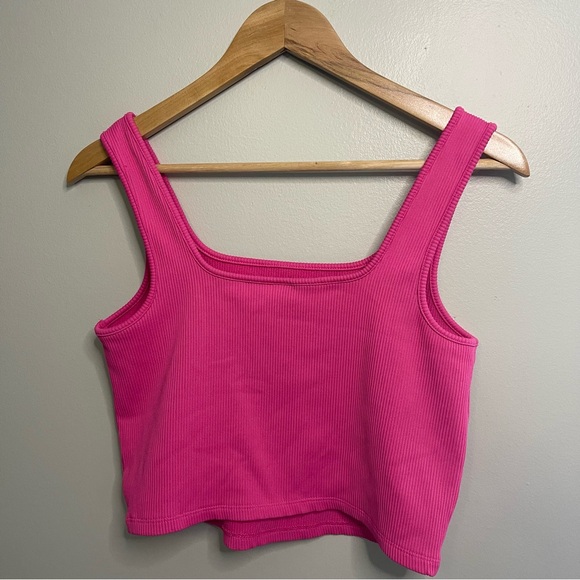 Wild Fable Pink Cropped Tank - Picture 6 of 7